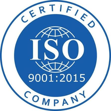 ISO 9001:2015 certified company
