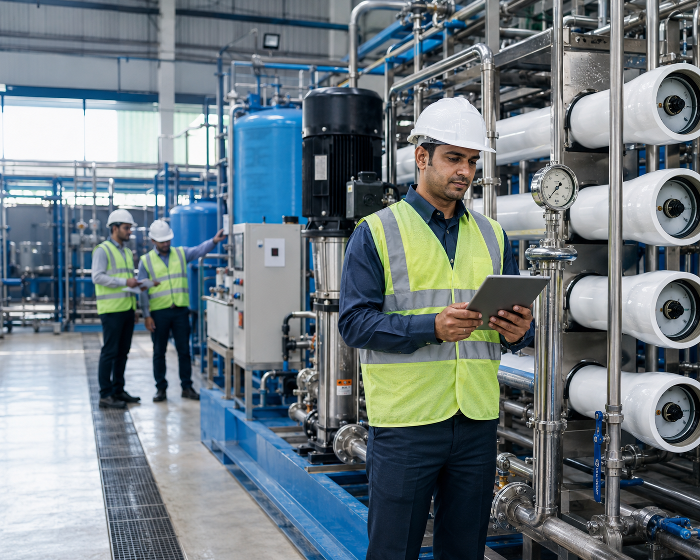 Water treatment facility engineer